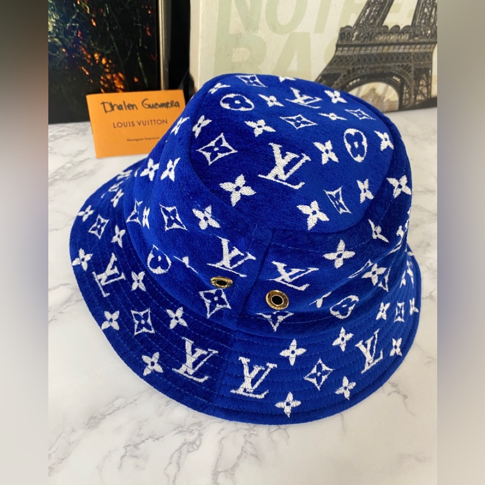 Louis vuitton Bucket Hat Blue - Picture 2 of 14